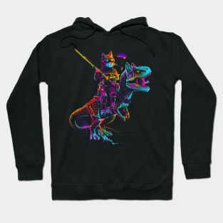 Cat Dinosaur Companion Hoodie